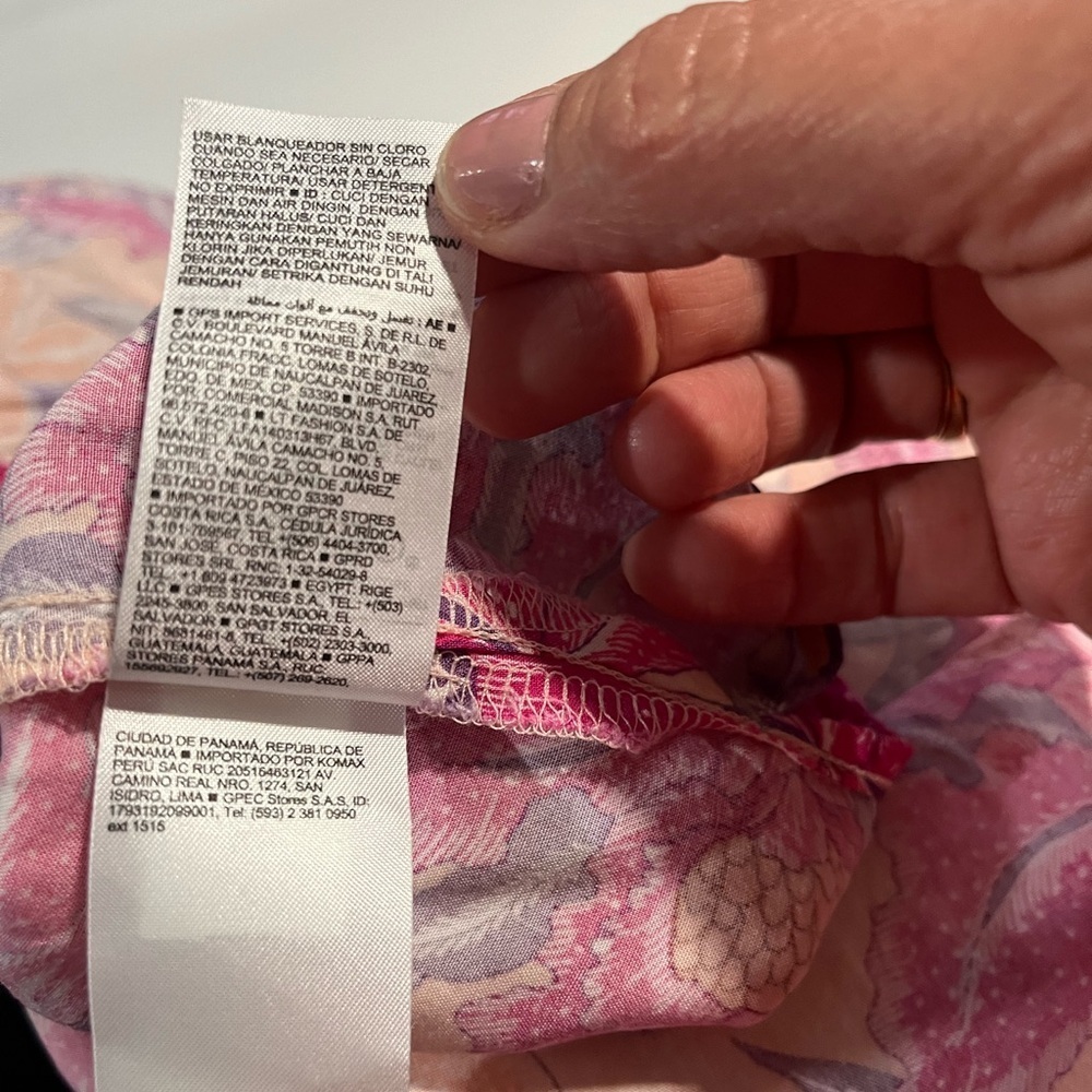 Old Navy Floral Maxi Dress - Pink and Purple - Picture 10 of 11